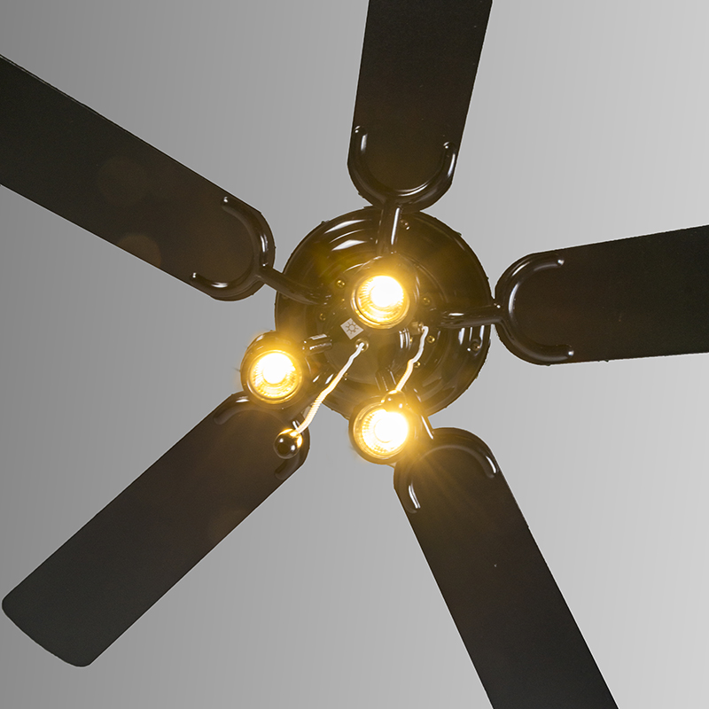 Modern Ceiling Fan Black - Mistral 42