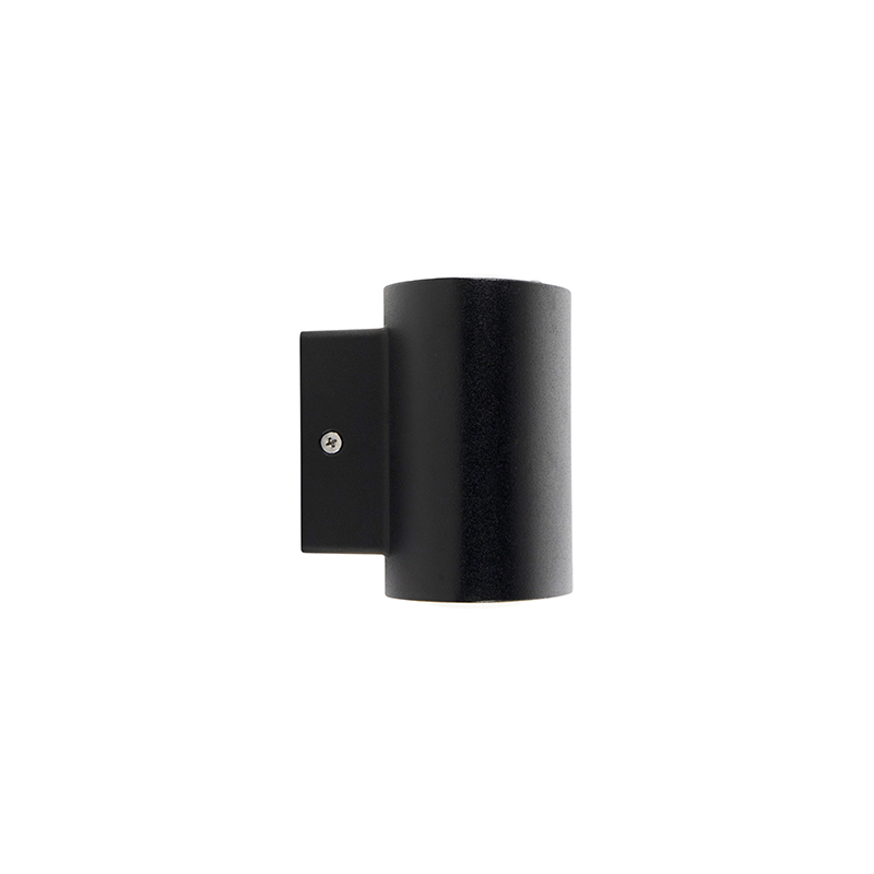 Modern Outdoor Wall Light Black Incl. LED IP44 - Ovum