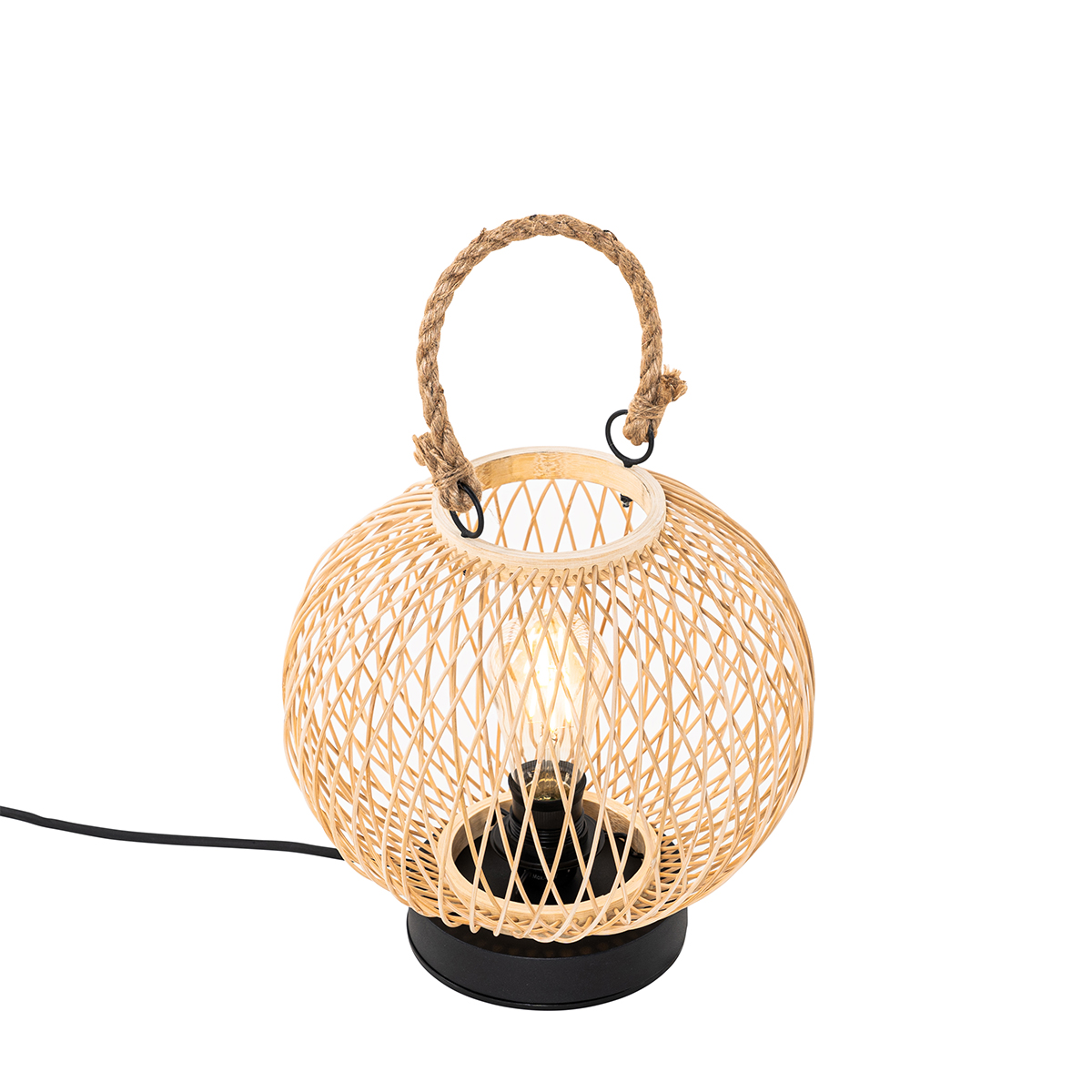 Rustic Outdoor Table Lamp Rattan - Calamus