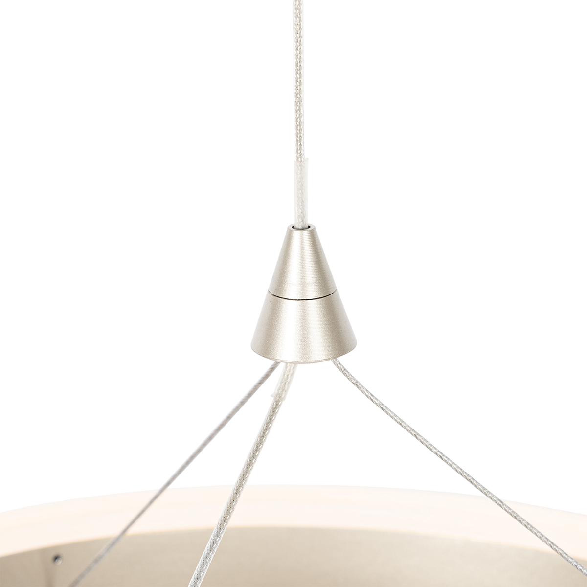 Lámpara colgante de acero 30 cm con LED regulable en 3 pasos - Lyani