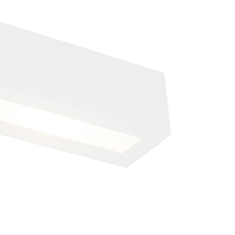 Modern Wall Light White 3-Light - Tjada Novo