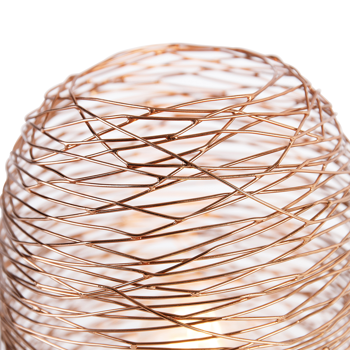 Designer-Tischlampe Kupfer 30 cm - Sarella