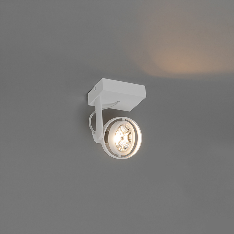 Modern Ceiling Spotlight White Rotatable and Tiltable GU10 70mm - Master