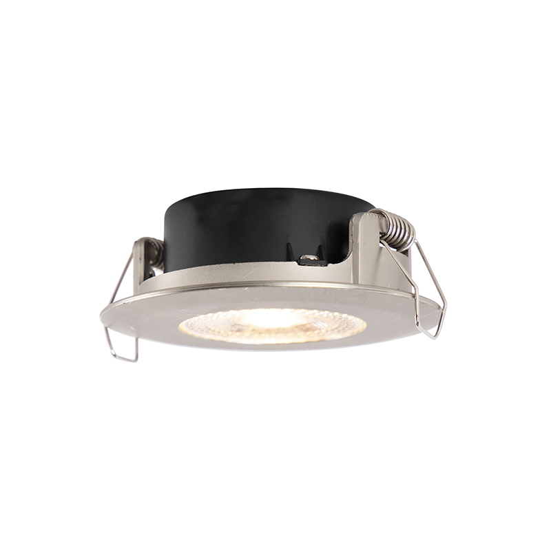 Faretto da incasso argento con LED a 3 livelli di dimmerazione - Ulo