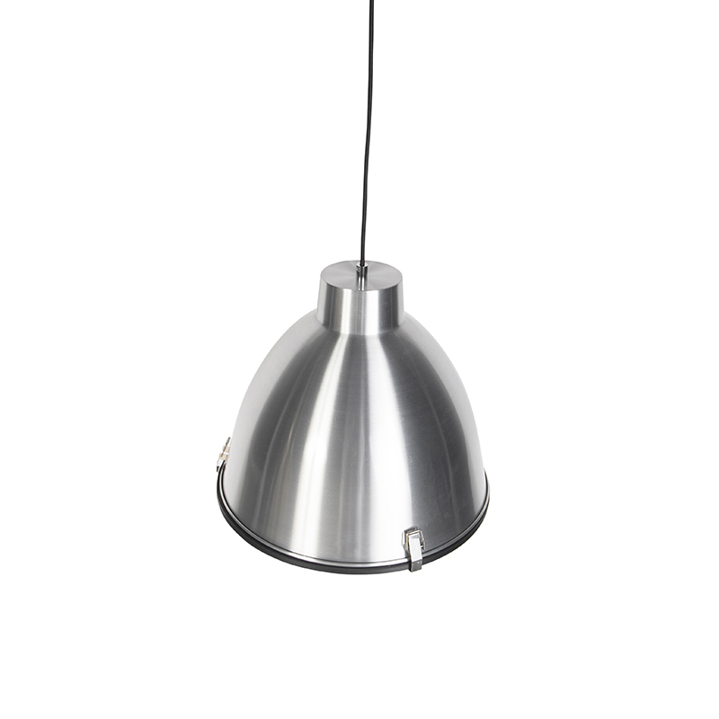 Lámpara colgante industrial de aluminio 38 cm regulable - Anteros