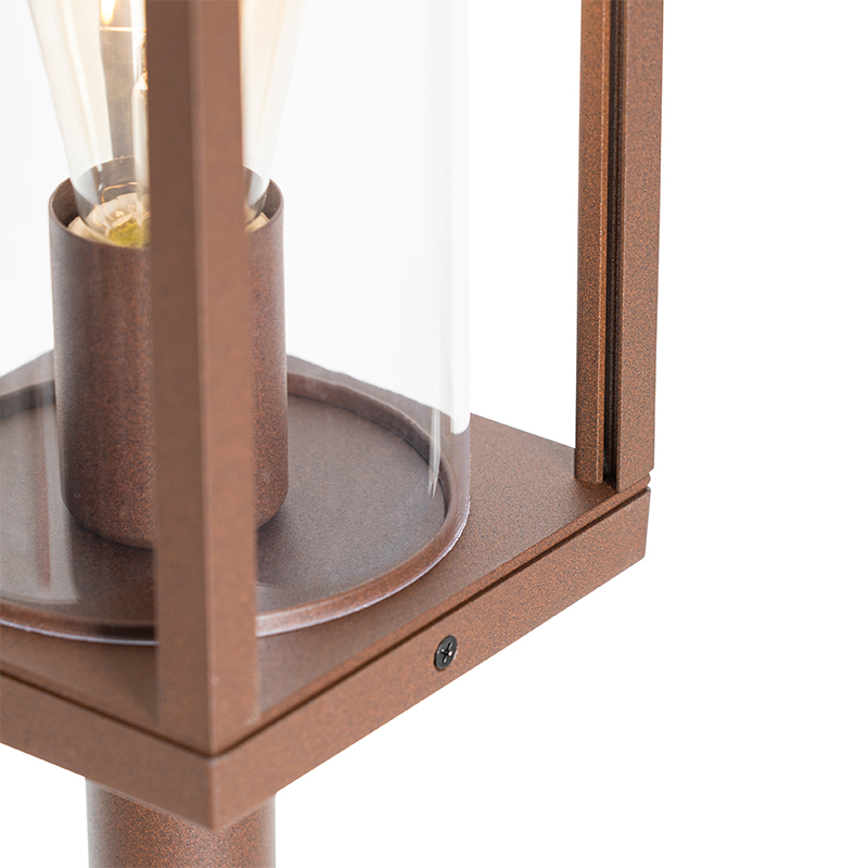 Industrial Standing Outdoor Lamp Rust Brown 100 cm IP44 - Charlois