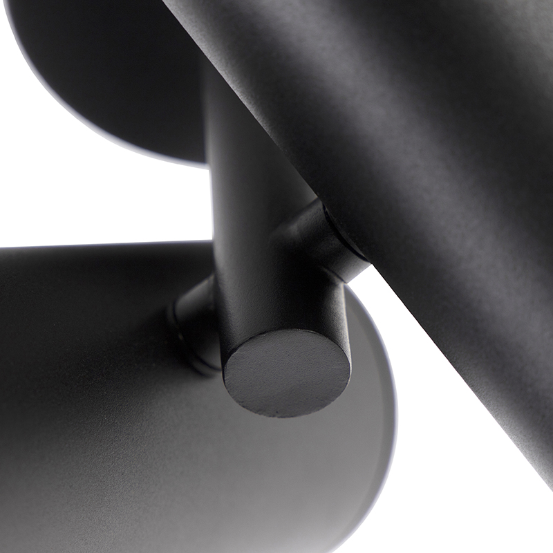 Spot design noir 2-light - Scopio Honey