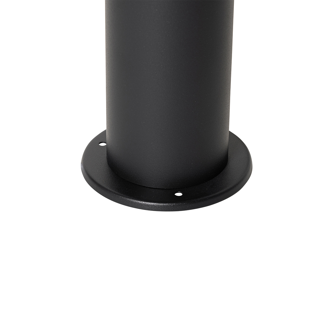 Lampada da terra da esterno nera con paralume fumé 50 cm - Odense