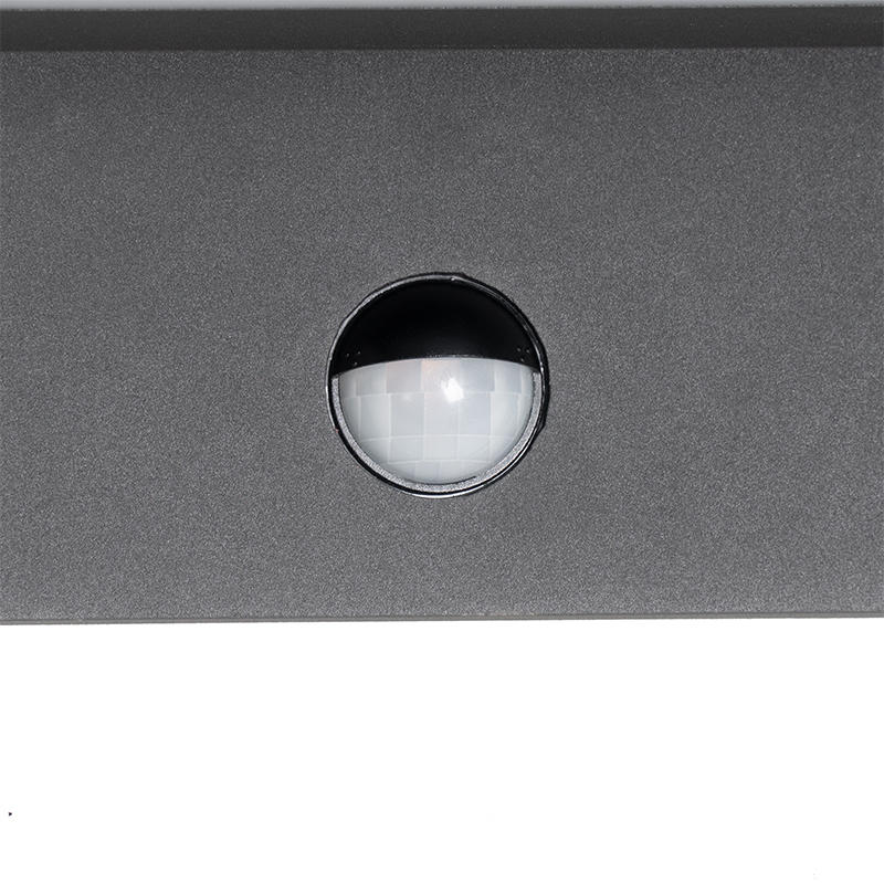 Aplique exterior gris LED IP54 sensor movimiento - ZANE