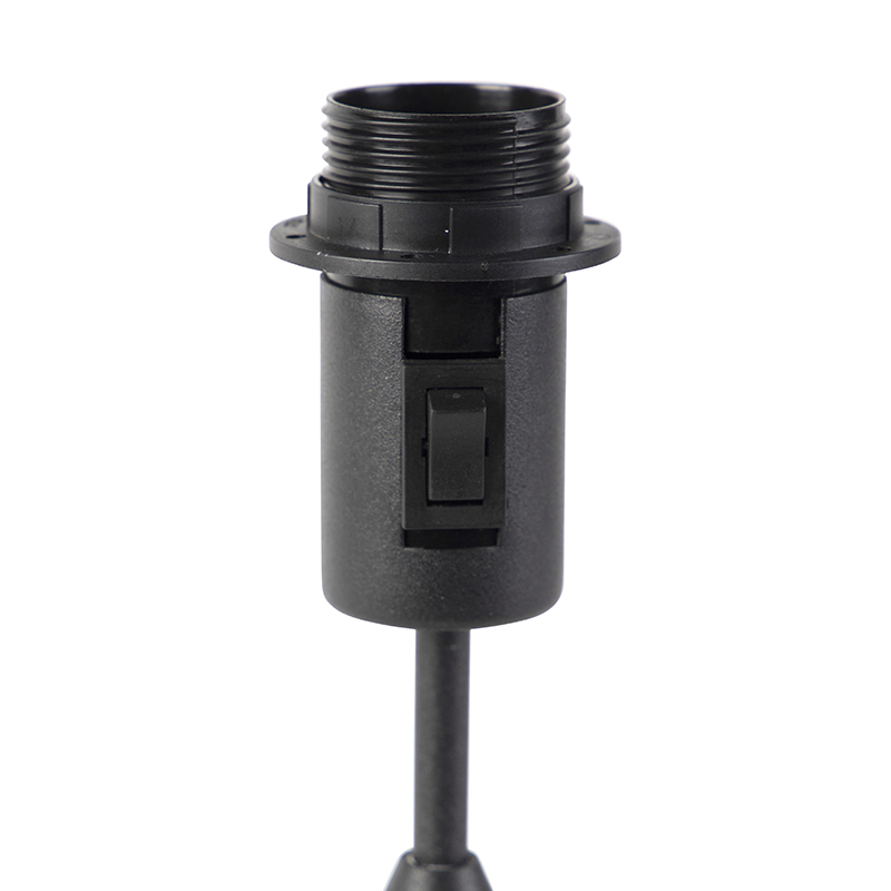 Lámpara de mesa negra con marco Granny 30 cm regulable - Parte
