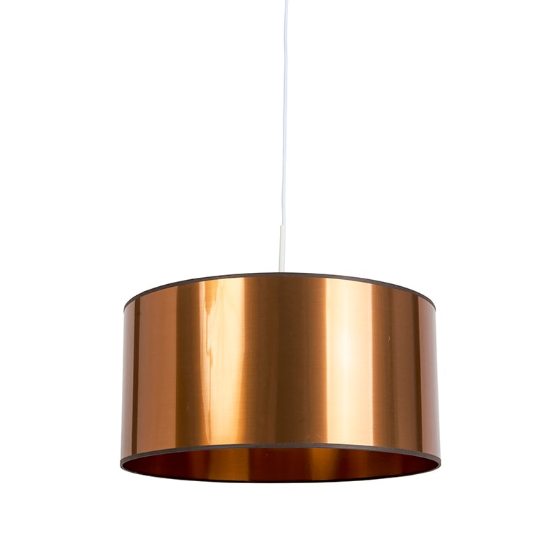 Lampe de table métal noir abat jour suspendu H 50 cm Lampe de table métal noir abat jour suspendu H 50 cm