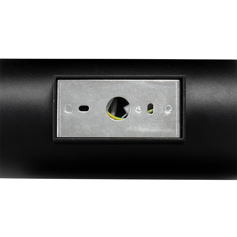 Design Wall Lamp Black with Gold GU10 50mm - Sab