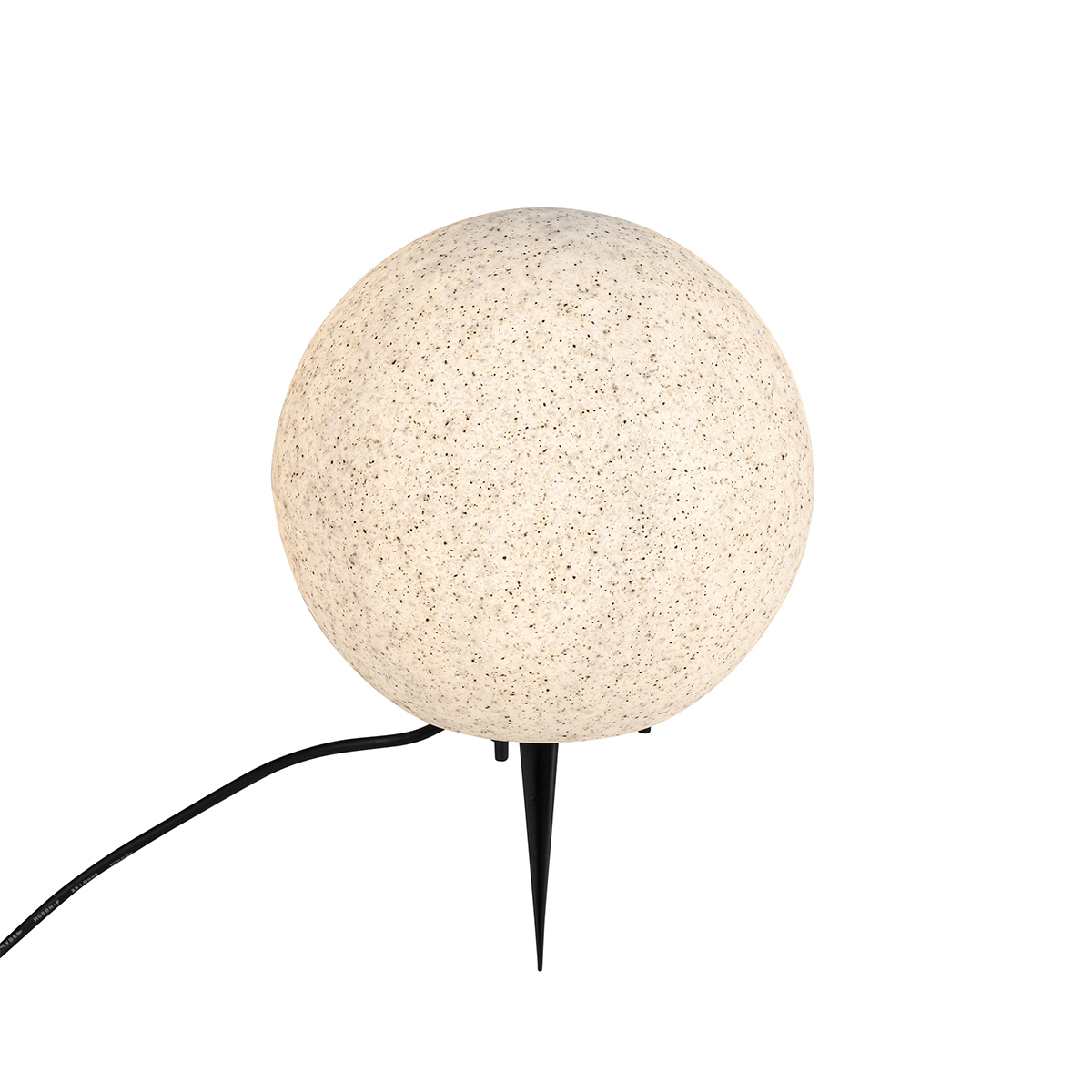 Lámpara de exterior moderna gris 25 cm IP65 - Nura