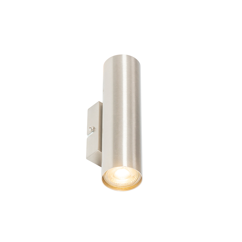 Aplique moderno de acero 2-luces - Jeana