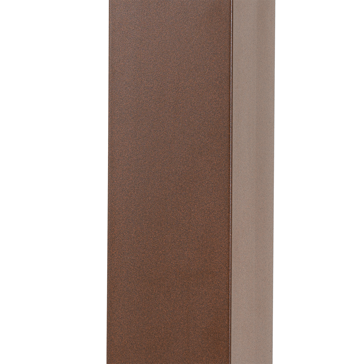 Moderne buitenlamp paal roestbruin 80 cm - Malios