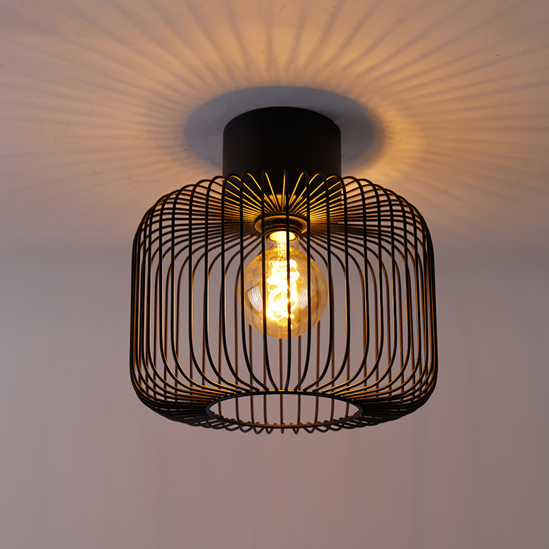 Plafón de diseño negro - Baya