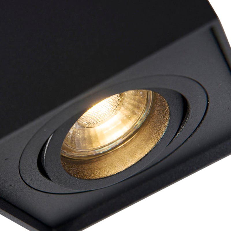 Spot encastré noir orientable - Quadro 1 up