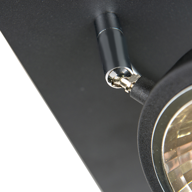 Design Spot schwarz 2-flammig verstellbar - Nox