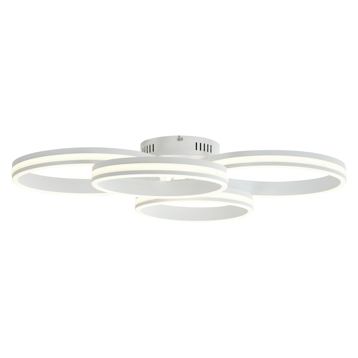 Plafón blanco con LED de 4 luces regulable en 3 pasos - Navara