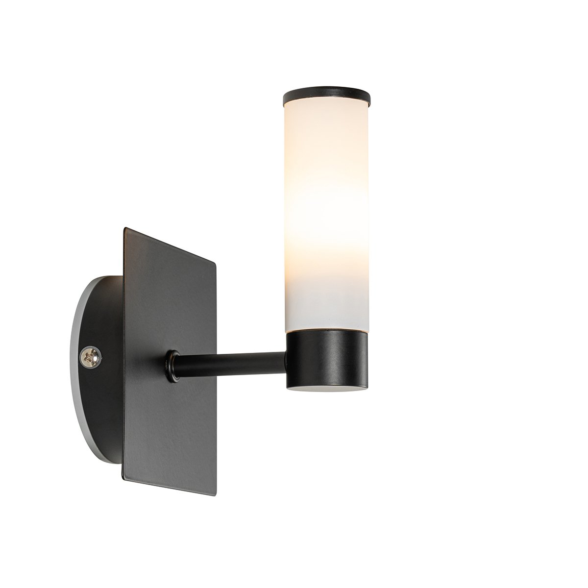 Modern bathroom wall lamp black IP44 Bath