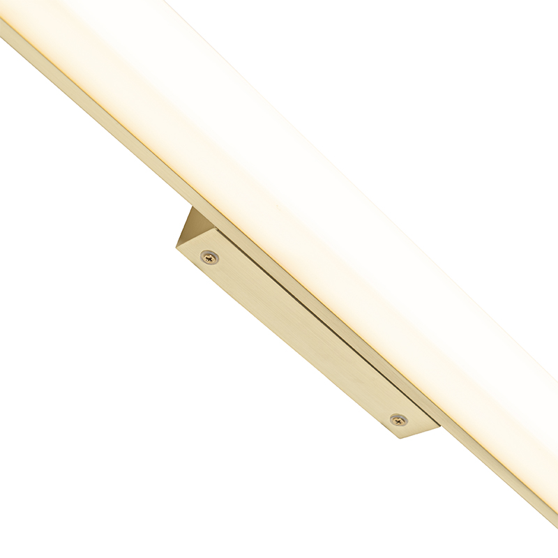 Bathroom Wall Light Brass 92 cm Incl. LED IP44 - Cascada