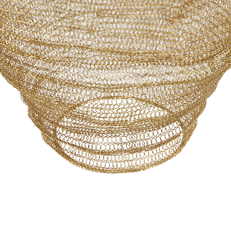 Lámpara colgante oriental dorada 60 cm - Nidum L