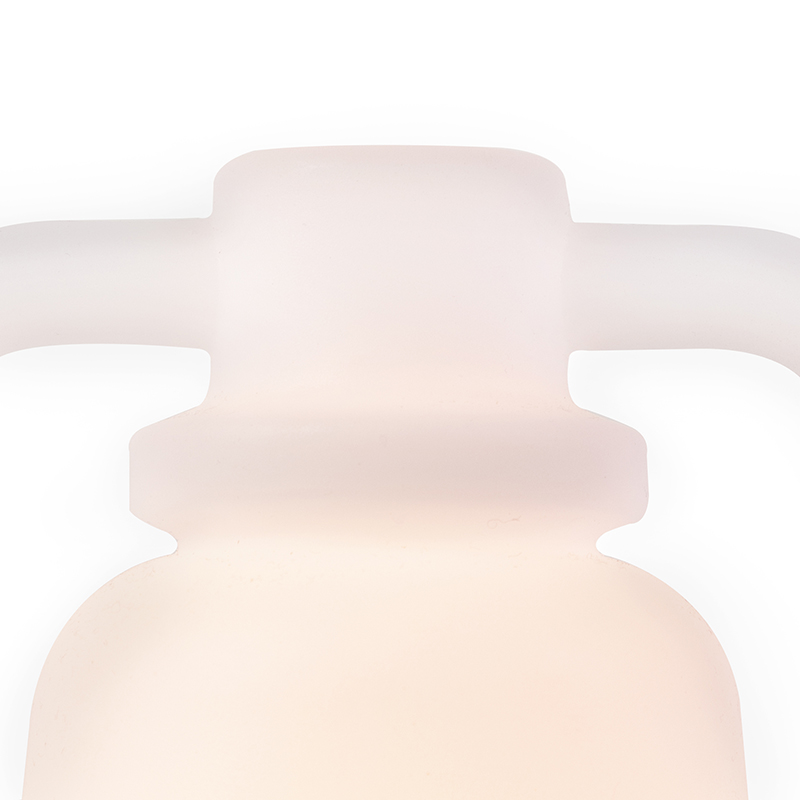 Lampe de table rechargeable 30 cm IP44 blanche - STORM SMALL