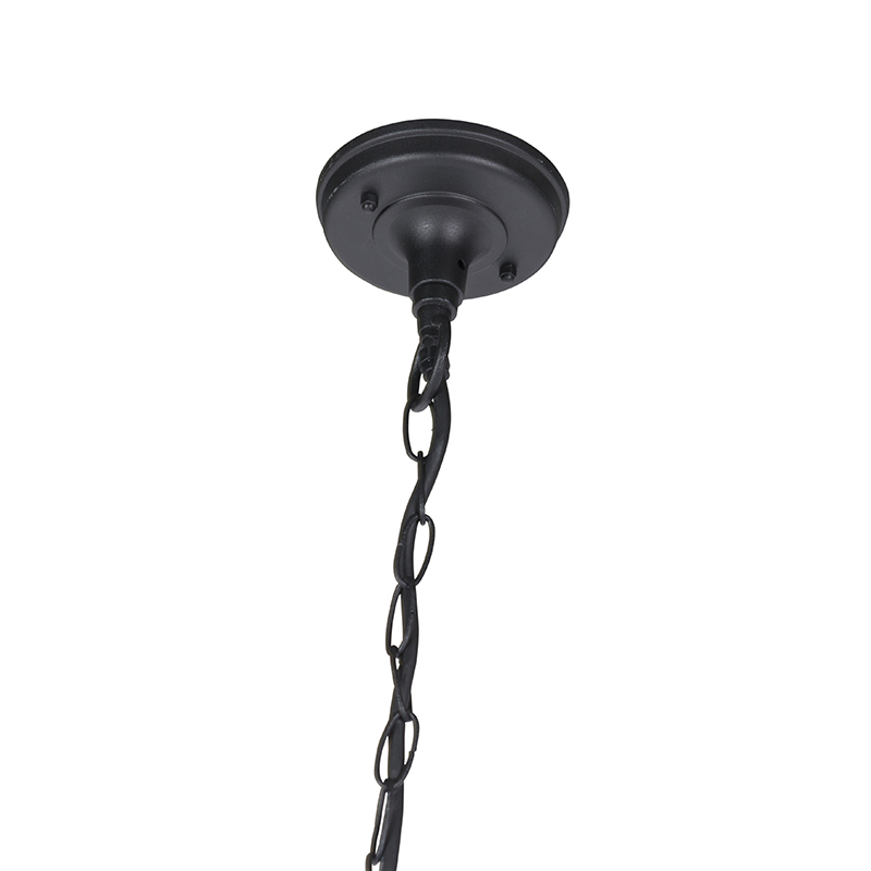 Rustic Outdoor Hanging Lamp Black IP44 - Guardado