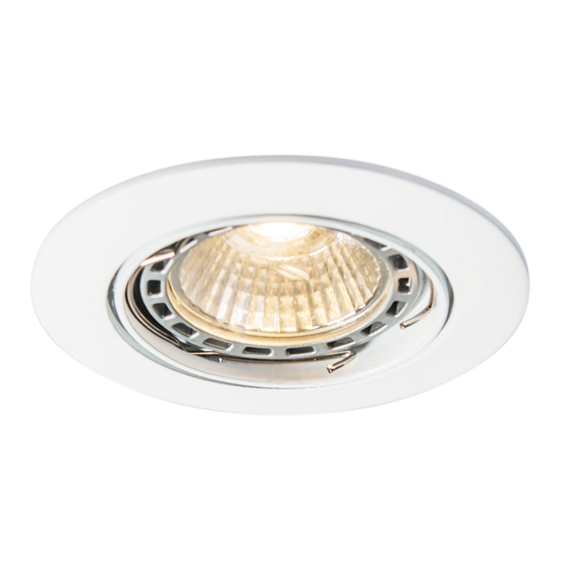 Foco empotrable orientable blanco - Edu