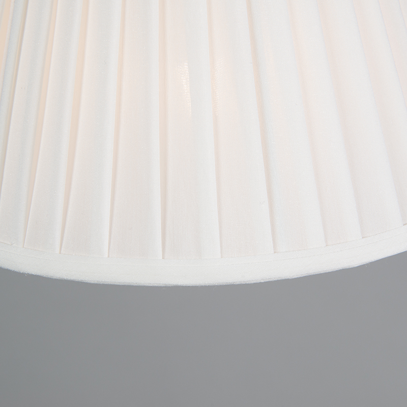 Lámpara colgante retro crema 25 cm - Plisse