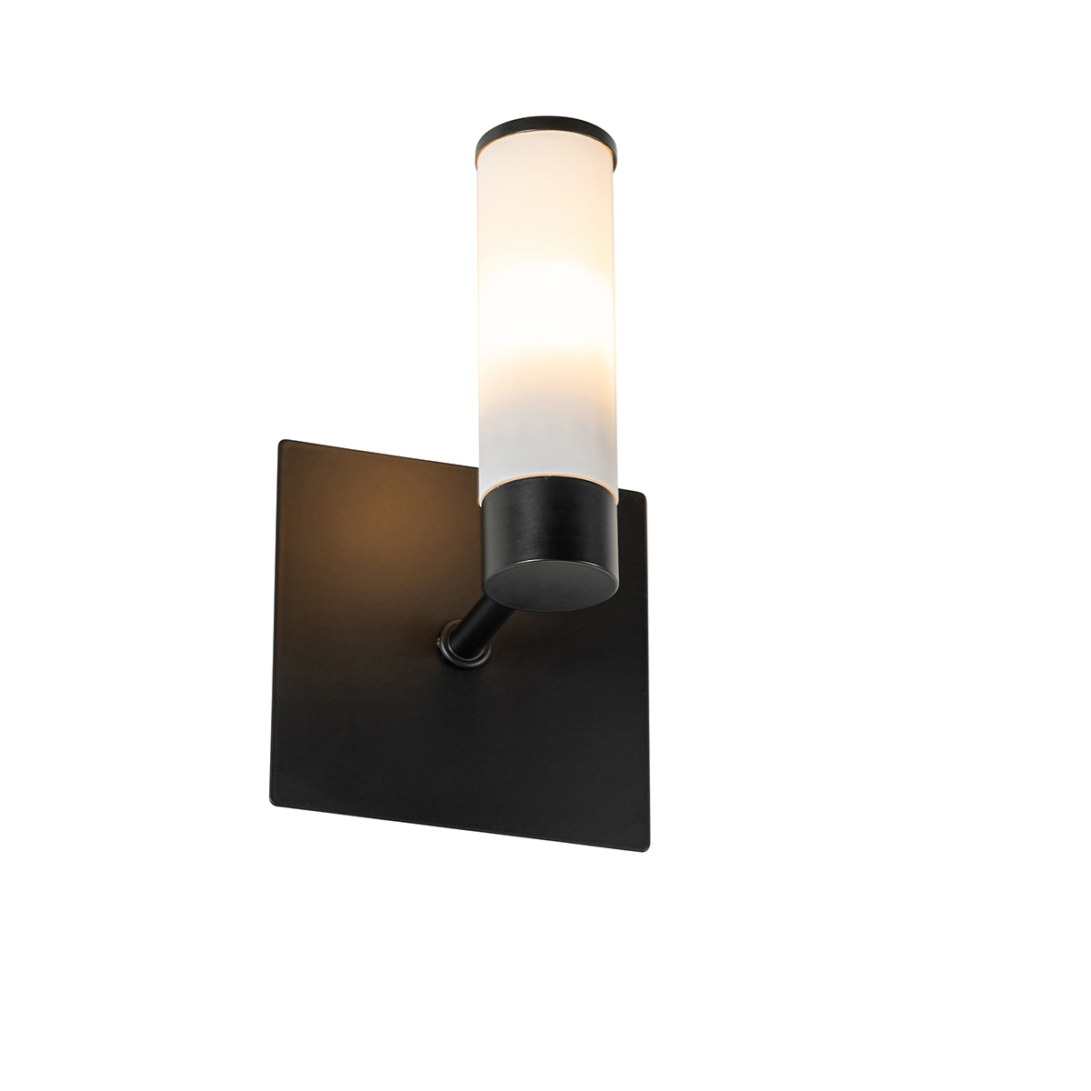 Modern bathroom wall lamp black IP44 Bath