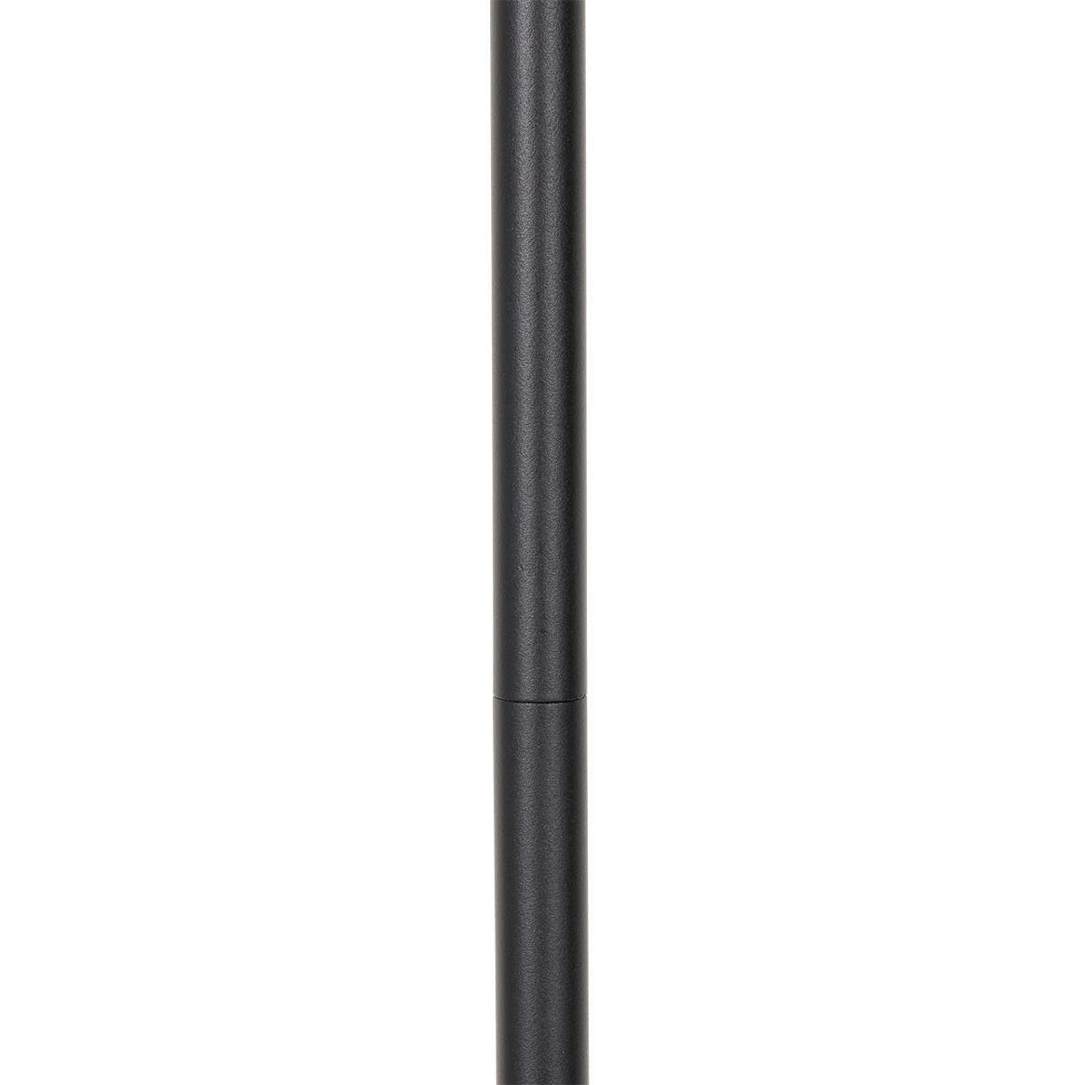 Lámpara de pie de exterior rústica negra con bambú con LED - Kaiser