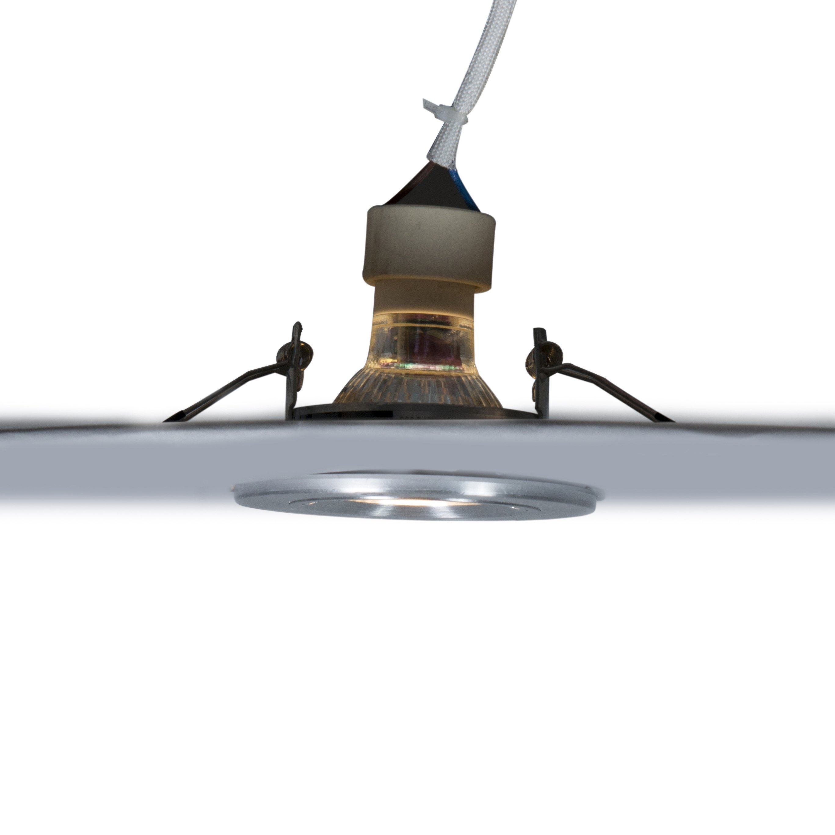 Faretto incasso intelligente in acciaio rotondo IP44 con WiFi GU10 - Xena