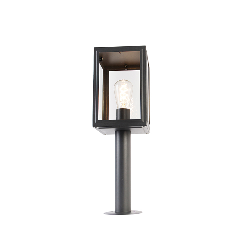 Farola de exterior gris 50 cm IP44 - Sutton