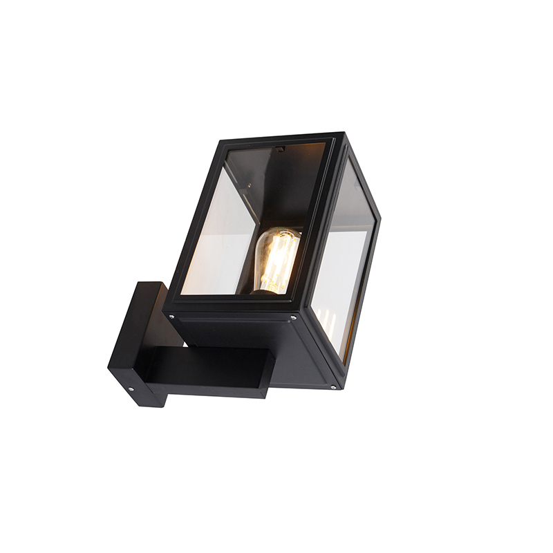 Applique murale rustique noire IP44 - Sutton Up