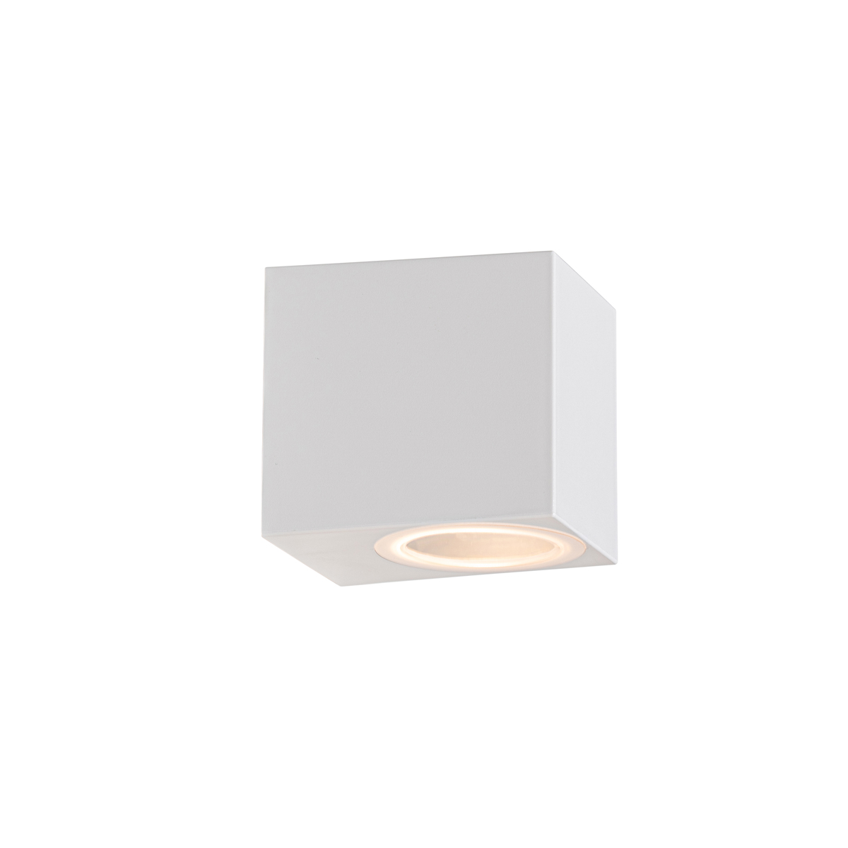 Modern Outdoor Wall Light White Plastic - Baleno