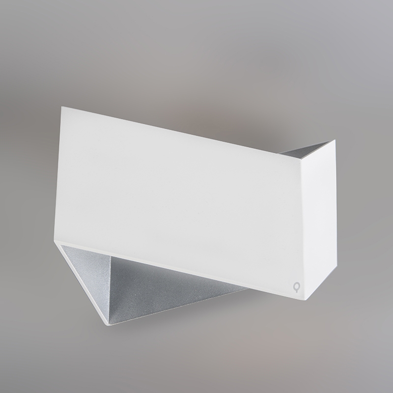 Applique murale design blanche - Fold
