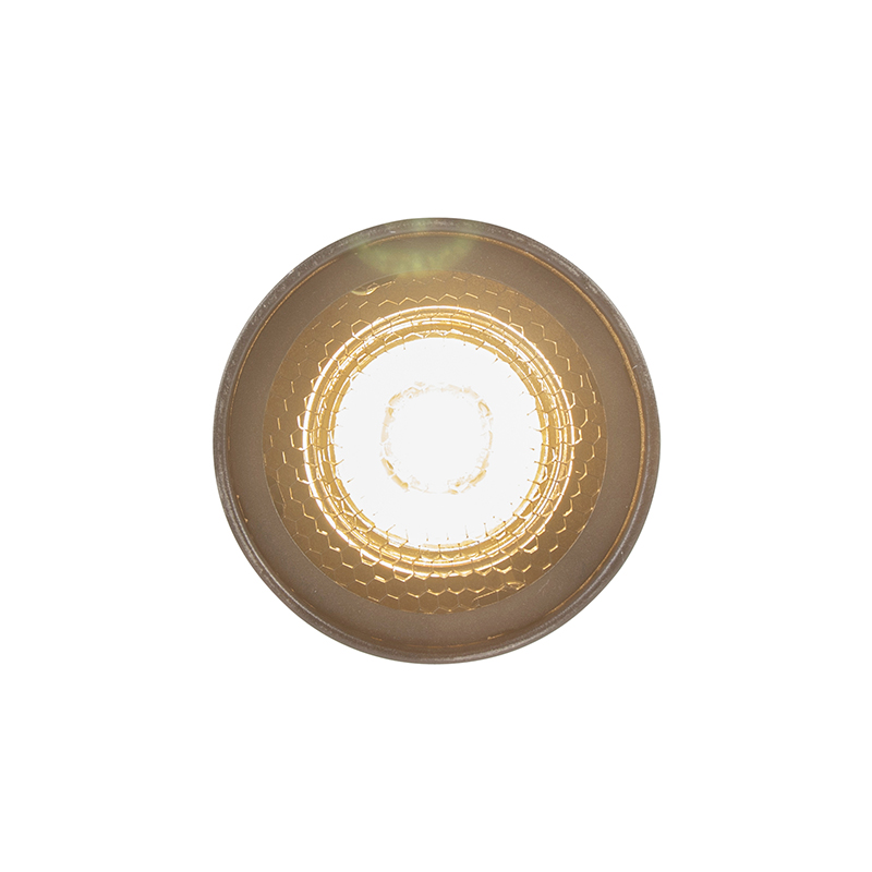 Foco de diseño negro - Tubo Honey