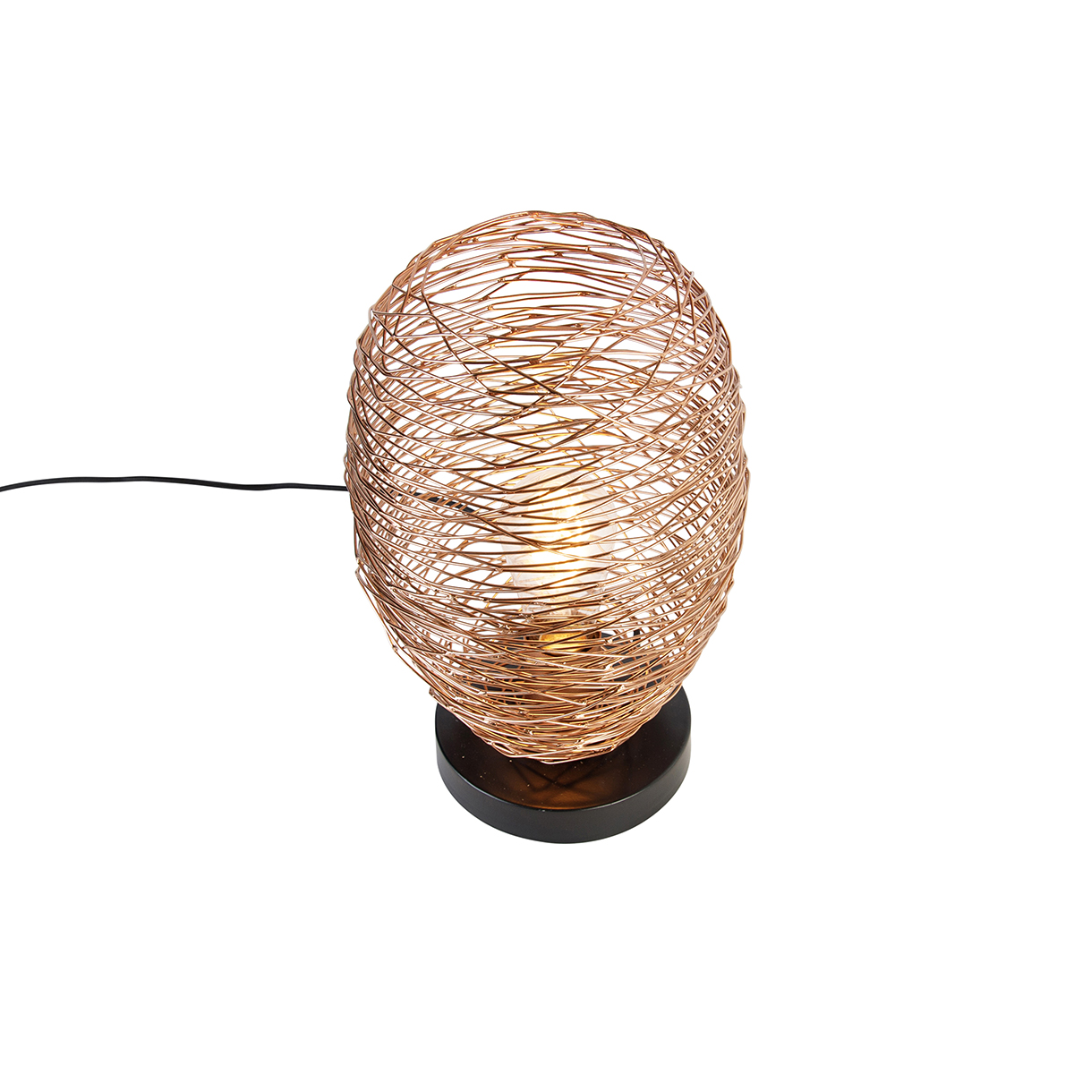 Designer-Tischlampe Kupfer 30 cm - Sarella