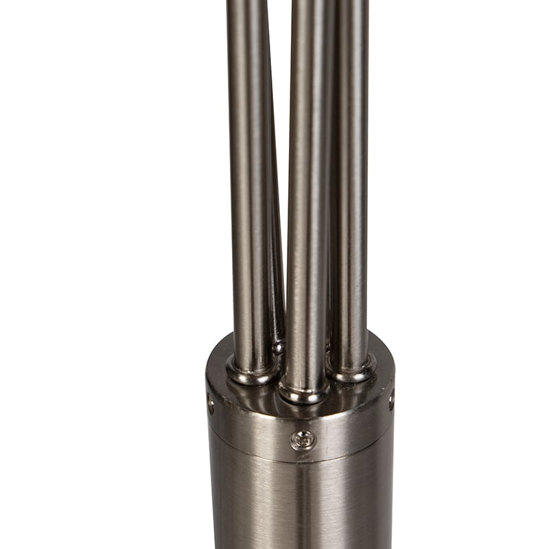 Lampadaire en acier avec LED et variateur tactile - Sixties Trento