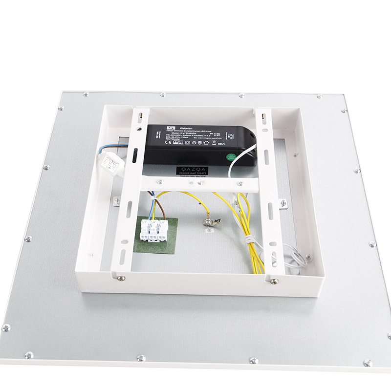 Plafonnier blanc 40 cm avec LED à 4 niveaux de luminosité - Liv