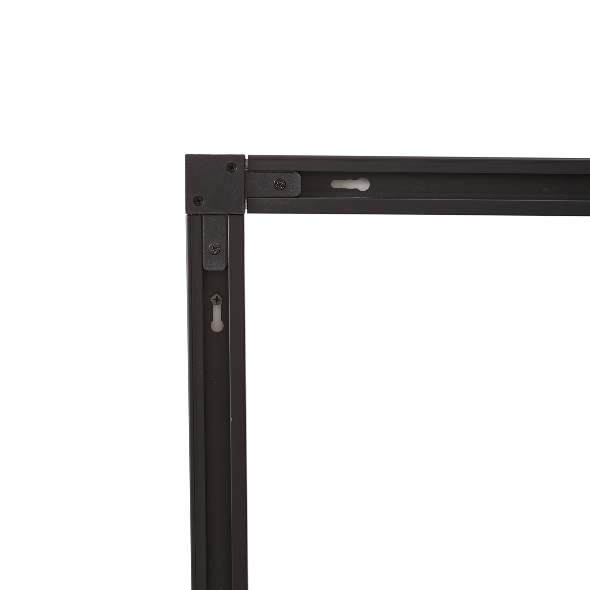 Sistema de iluminación de riel moderno con 5 focos negro 1-Fase - Iconic Mark