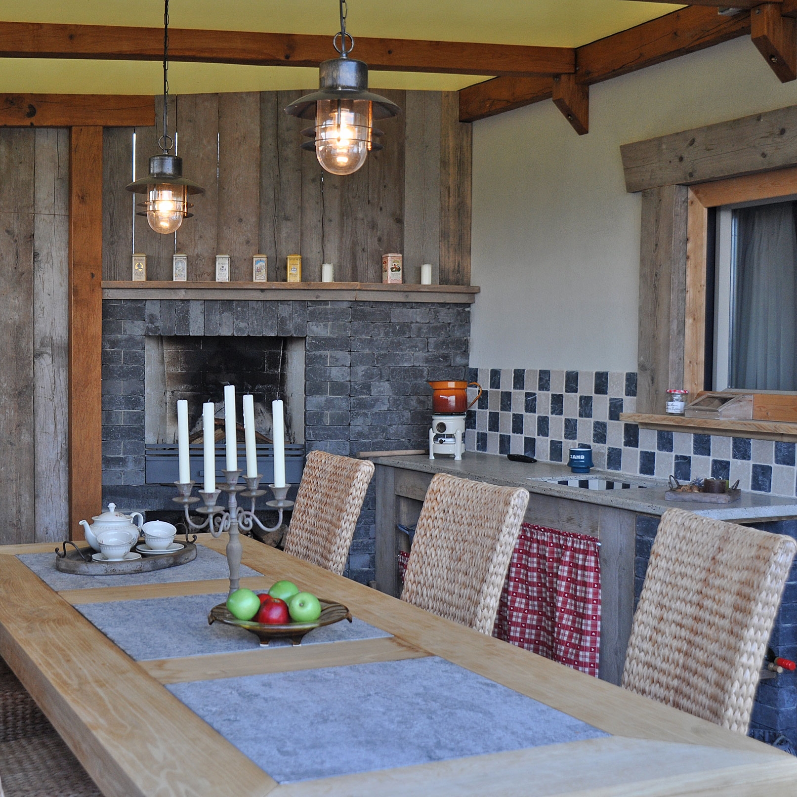 Qazqa Shell Suspension Rustique 1 Lumiere H 780 Mm Bronze Classique Antique Rustique Eclairage Exterieur Bronze