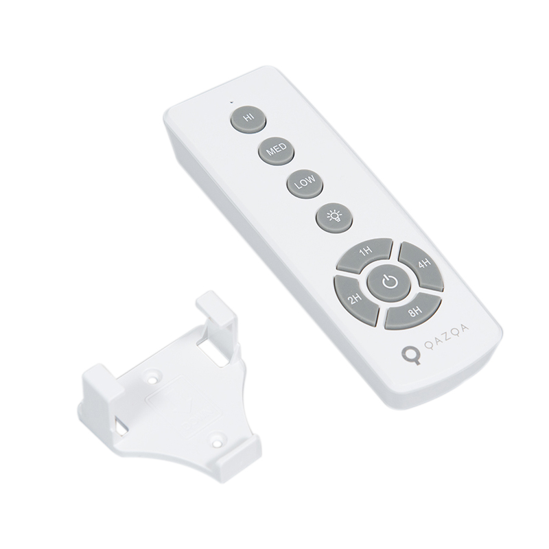 Ventilatore da soffitto argento con telecomando - Wings 42 acciaio