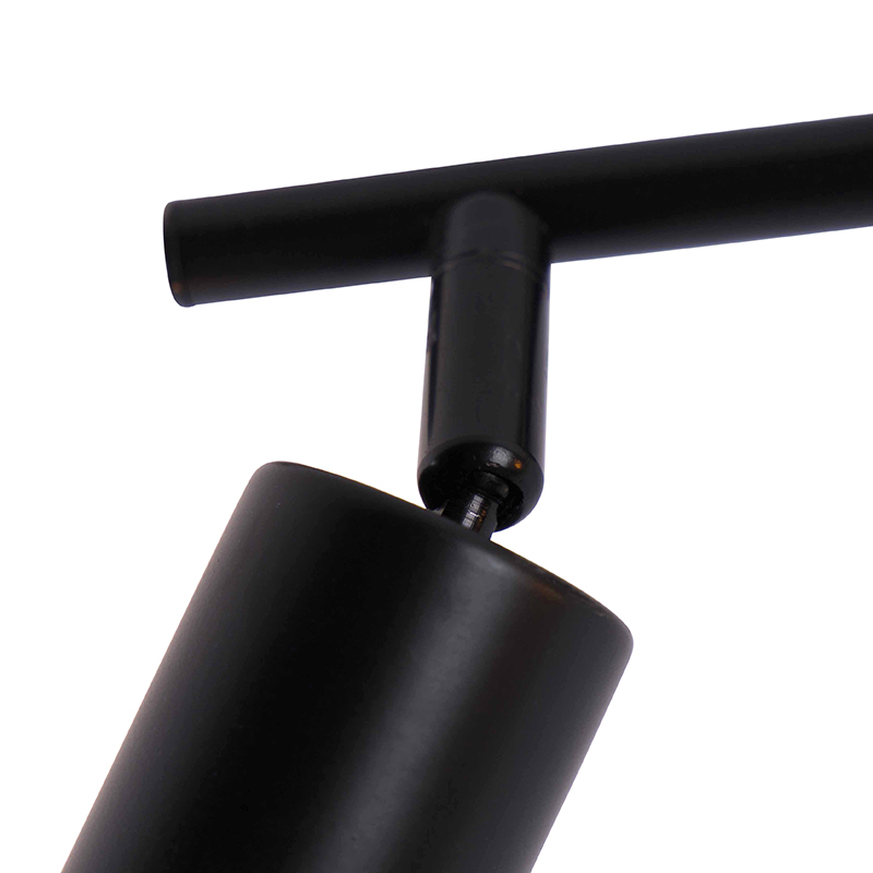 Modern Black Spotlight 2-Light Adjustable - Facil