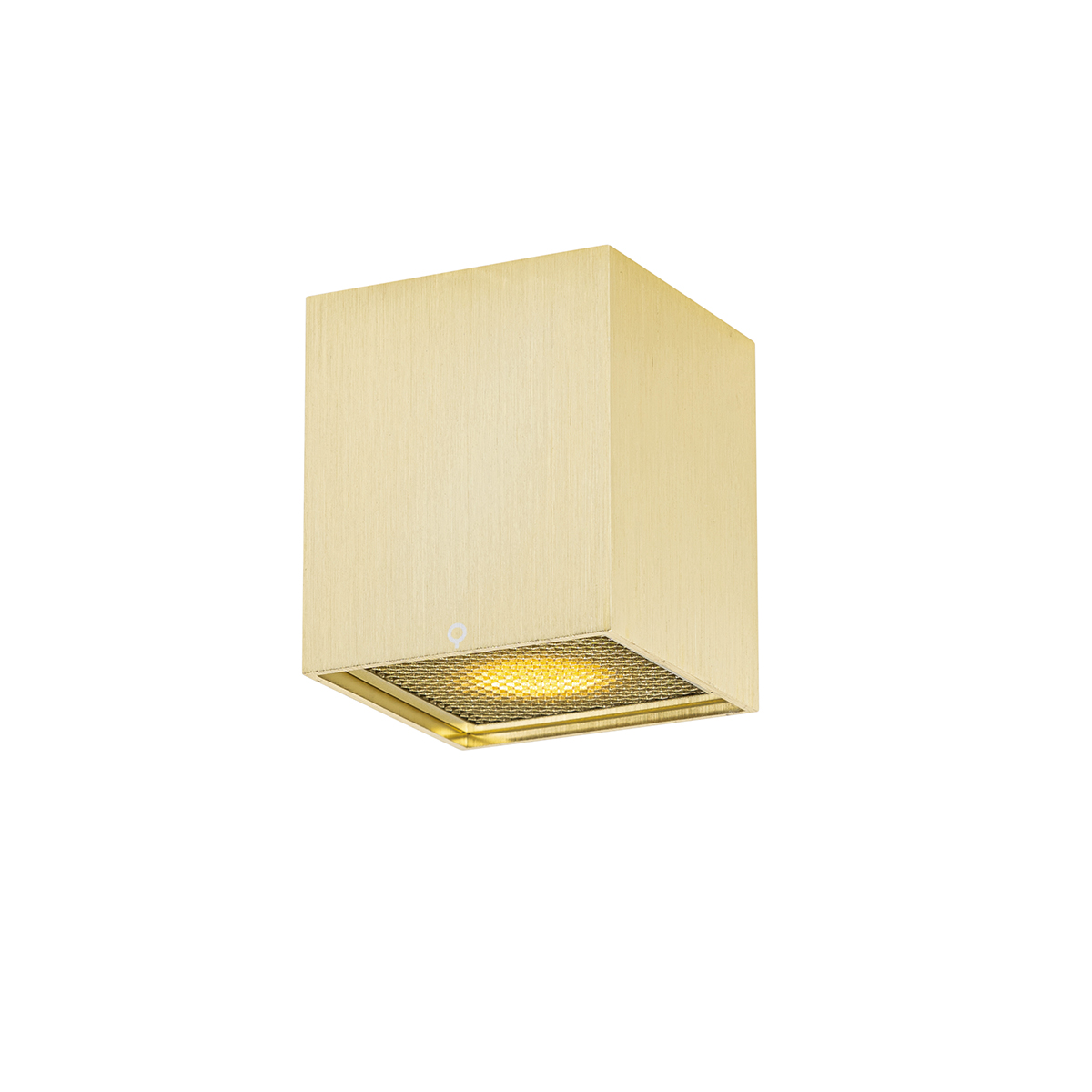 Design-Aufbaustrahler Gold GU10 50mm - Qubo Honey