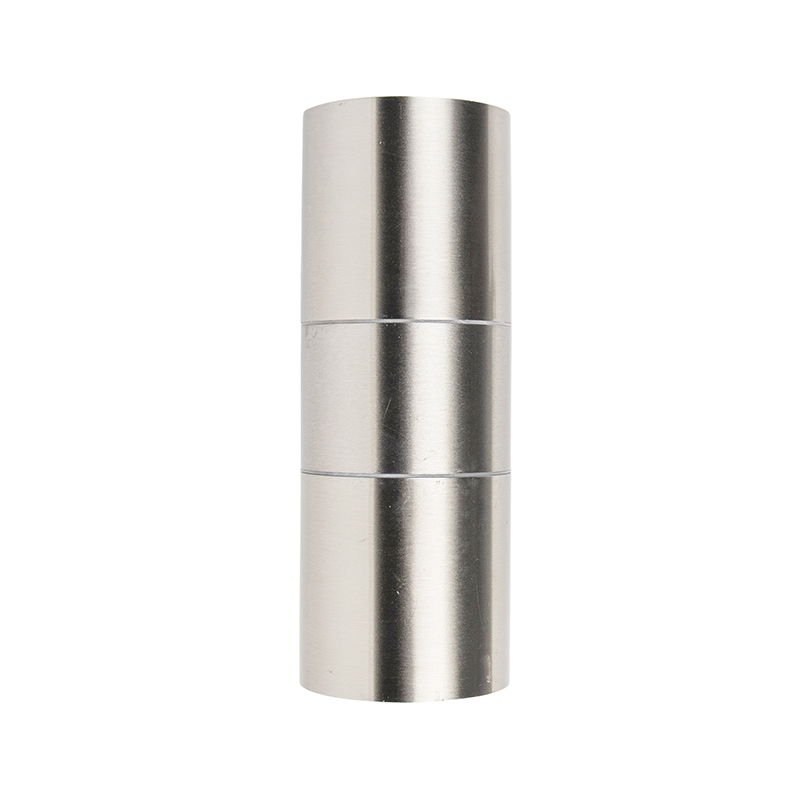 Lampada da parete per esterni in acciaio 2 luci IP44 - Duo