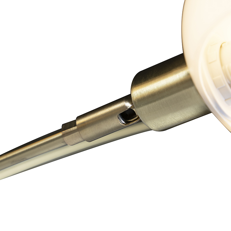 Lampada da terra art deco oro 5 luci SIXTIES marmo