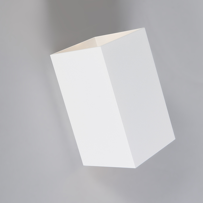 Aplique moderno blanco cuadrado 2 luces - Sandy