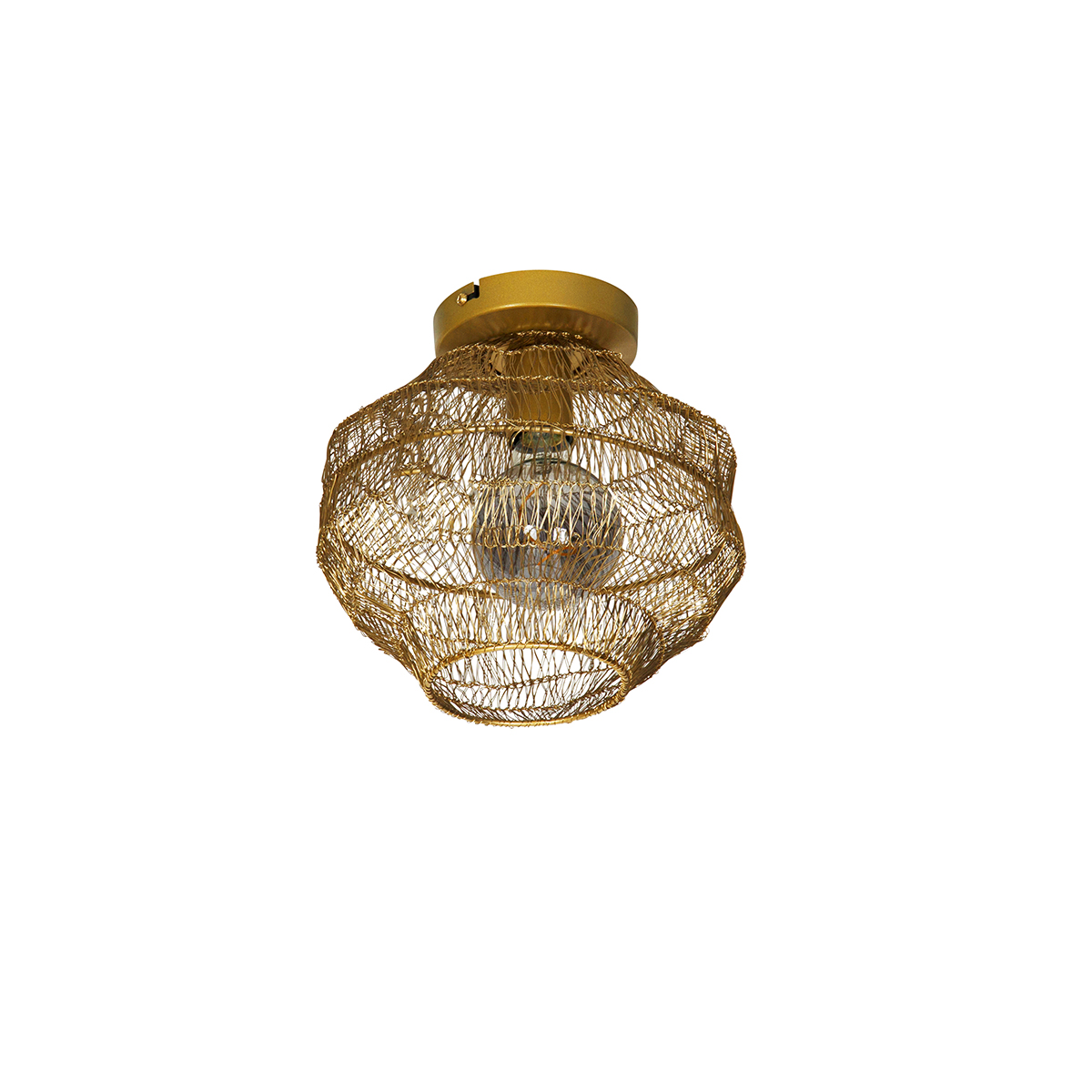 Plafón oriental dorado 25 cm - Vadi